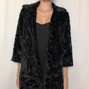 Mid-Length Black Coat